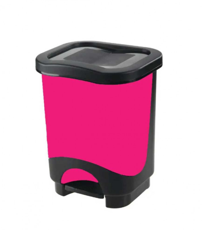 Pattumiera Idea Nera Lt 8 Ciliegia