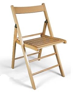Sedia Birreria Legno Col. Naturale
