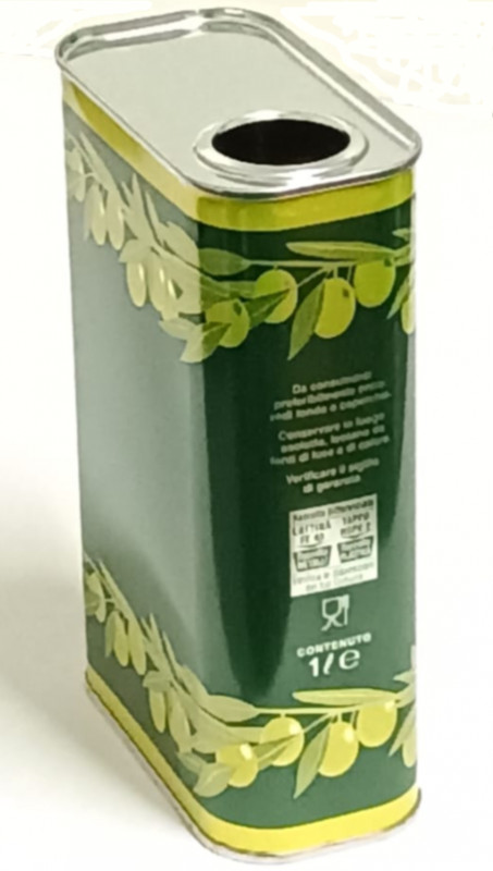 Lattina Per Olio Lt 1 C/t