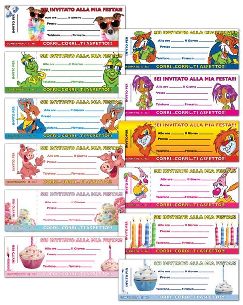 Carnet Invito Pz 20