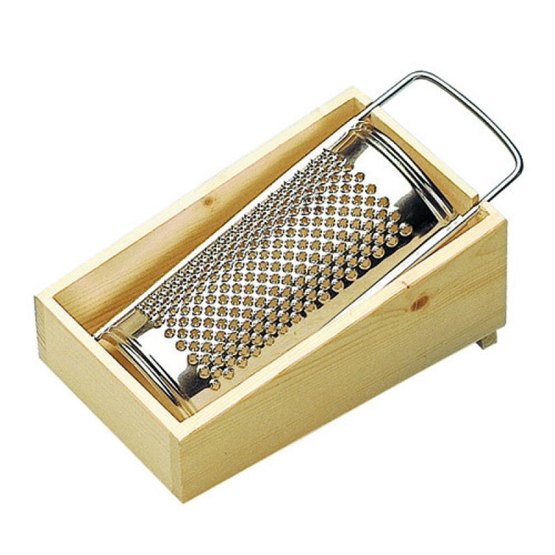 Grattugia Legno C/Cassetto Panetta