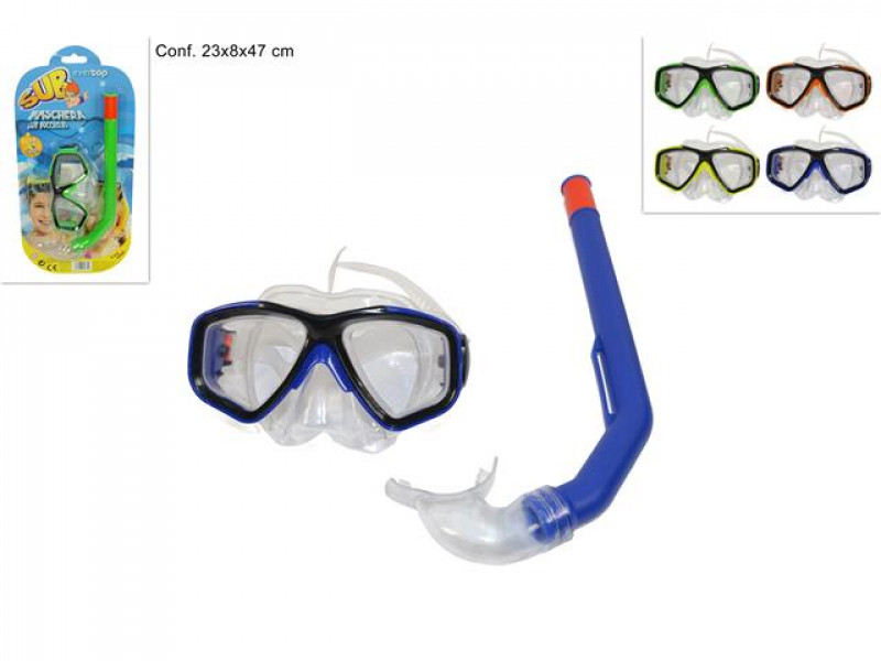 Maschera Mare C/Tubo Bimbi 7-14 Anni