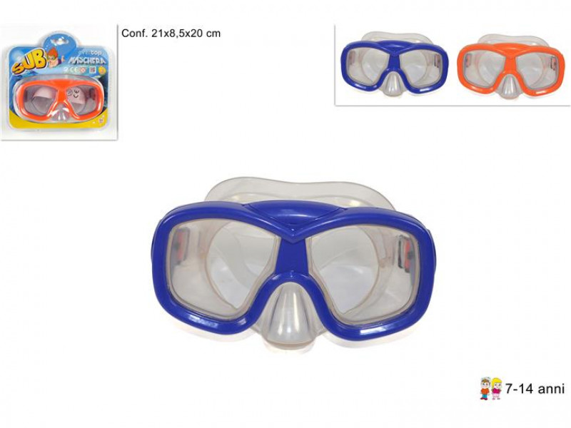 Maschera Mare 7-14 anni Eco