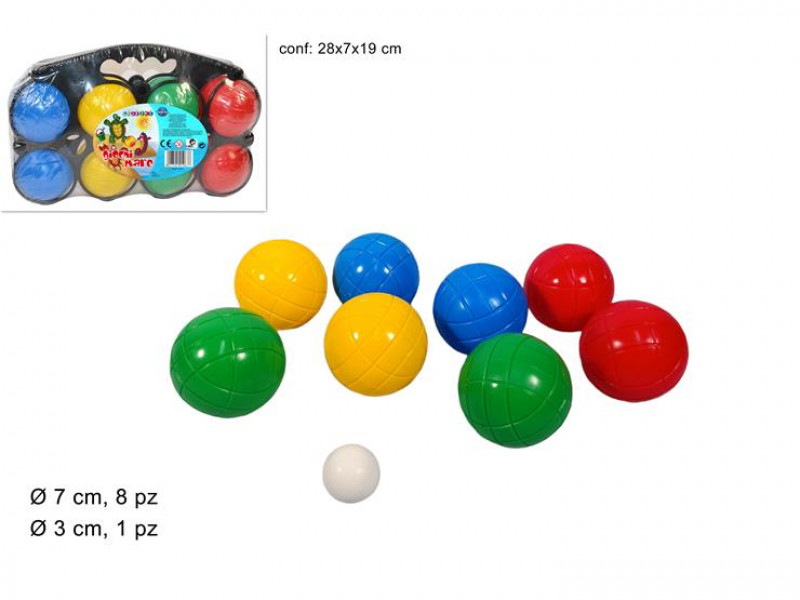 Gioco Bocce 8+1 Pz