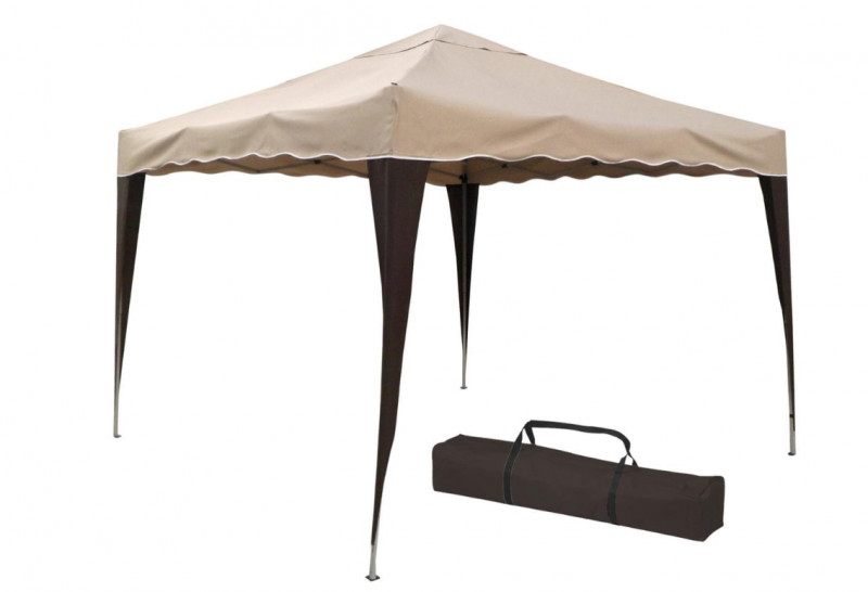 Gazebo Richiud. C/Borsa 3x3 Beige