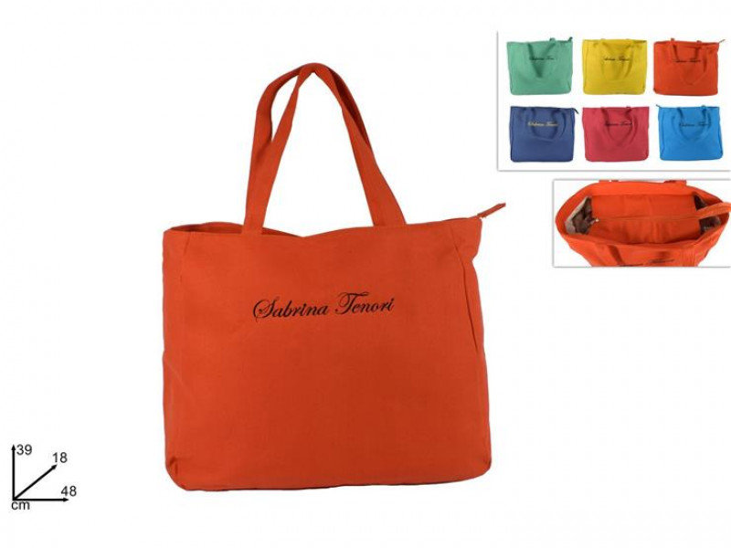 Borsa Mare Tinta Unita  