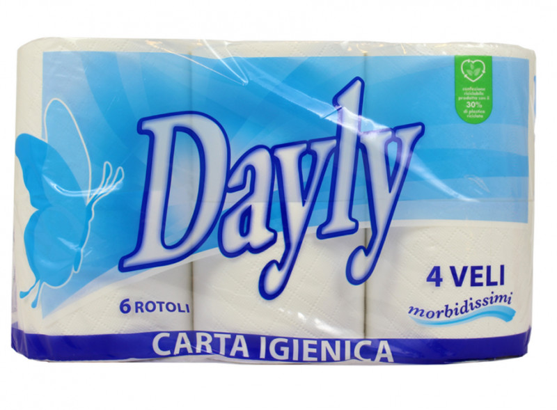 Carta Igienica Dayly 6 Rot 4 Veli