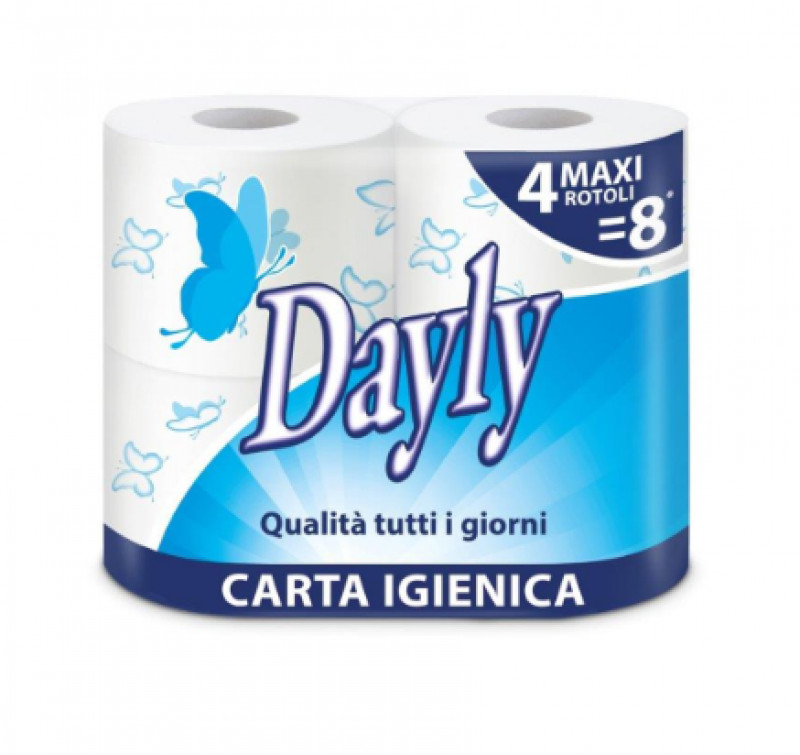 Carta Igienica Dayly 4 Rot 2 Veli