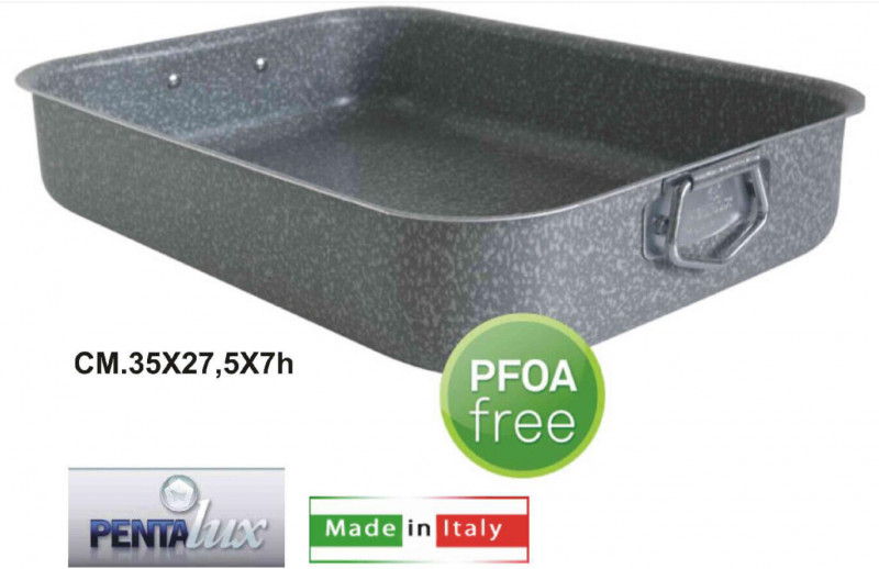 Lasagnera Stone Line Cm 35 C/Anelli
