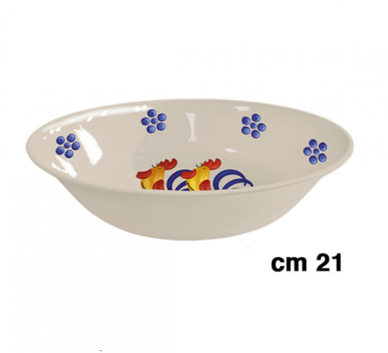 Insalatiera Melamina Cm 21 Galli
