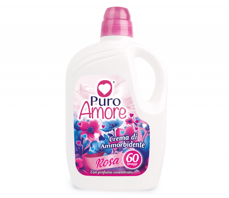 Crema di Ammorbidente Lt 3 Rosa Lav 60 Puro Amore