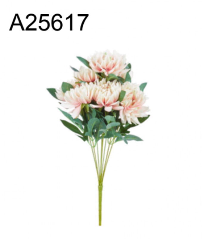 Fiore Bush Dalia X9 Cm 50h A25617