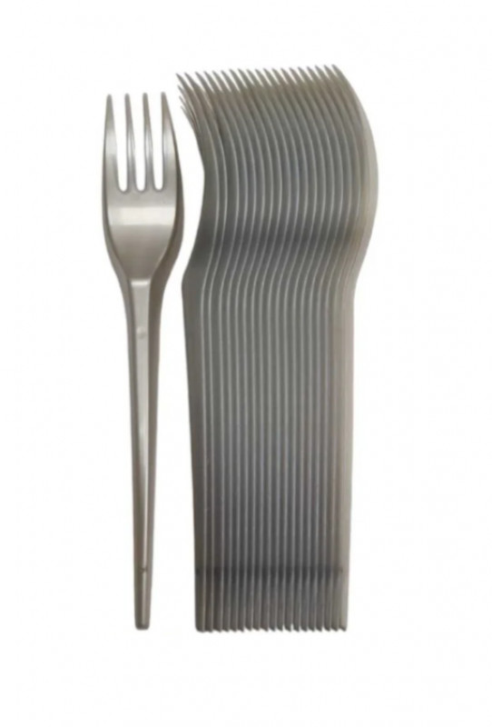 Forchette Elite Argento Pz 20 Riutilizz.