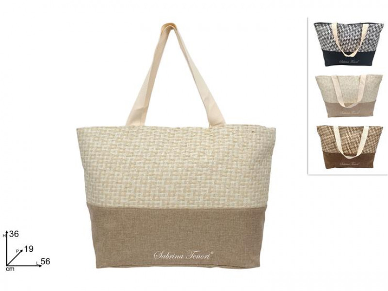Borsa Mare Fant. Intreccio Col Ass