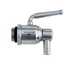 Rubinetto Inox 1/2 Pollice