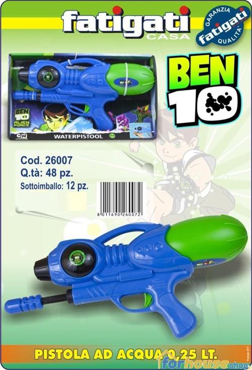 Pistola Acqua Ben10 Lt 0,25