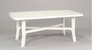 Tavolo Senna Bianco Cm 180x100xh.72