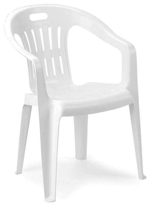 Sedia Piona Bianca
