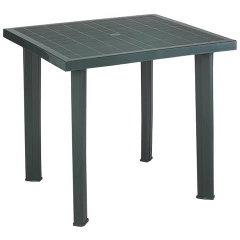 Tavolo Fiocco Verde Cm 80x75xh.72
