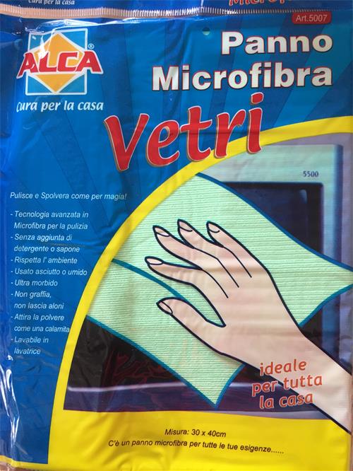 Panno Microfibra Alca Per Vetri
