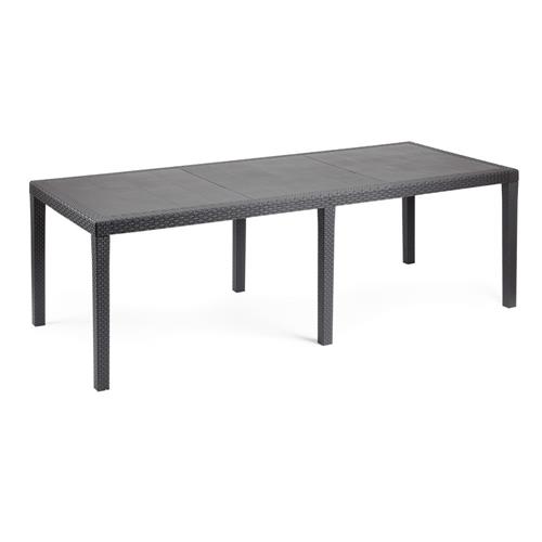 Tavolo Queen Rett. 220x90x72 Antracite
