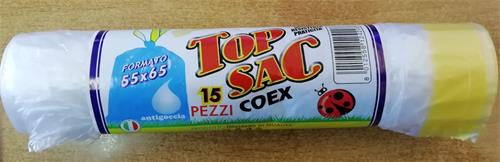 Sacch. Patt. Traspar 55x65 Pz15 TS