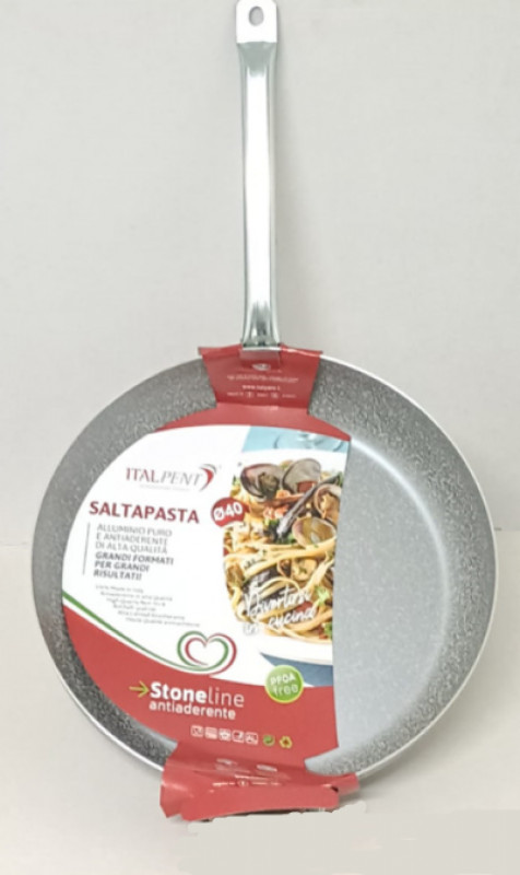 Padellone Saltapasta Cm 40 Stoneline 1 Manico