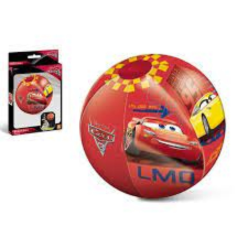 Pallone Cars Gonfiabile in Stoffa 40 Cm 