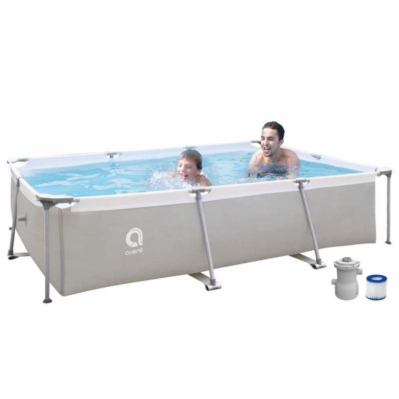 Piscina Rett. C/Struttura Mt 3X2,07X0,65
