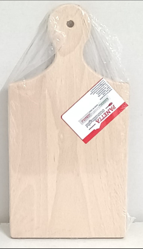 Tagliere Legno C/Manico Cm 35X18 Panetta