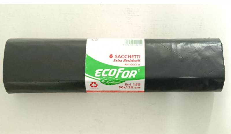 Sacchi Diff. Extra Resist. Nero 90X120 Pz 6