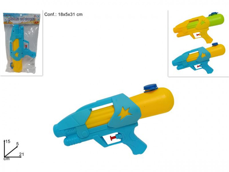 Pistola Acqua Cm 15X5X21 Col. Ass.