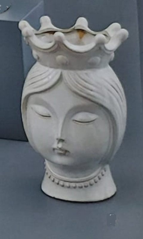 Vaso Principessa Grande Whitequeen Cm 15,5X15X25