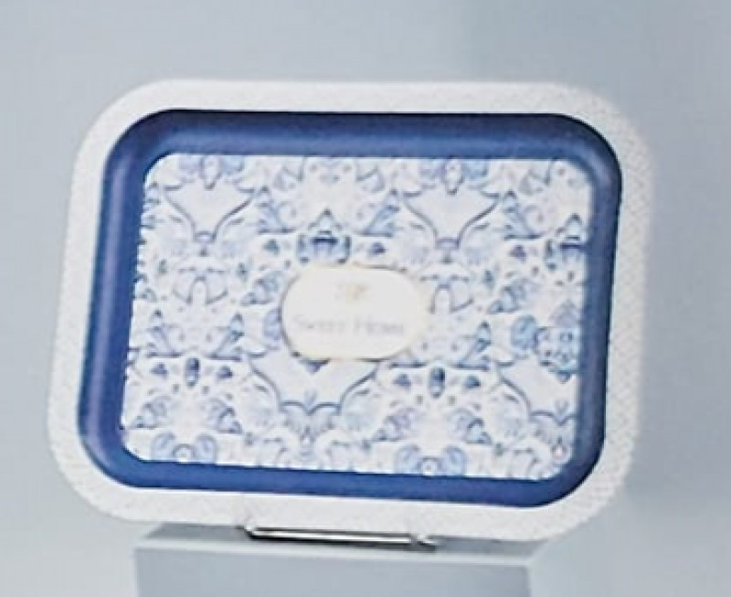 Vassoio Rettangolare Maioliche Piccolo Cm 23X31